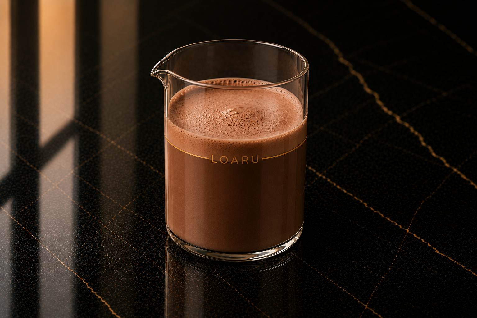 LOARU VESSEL – Cacao Glass